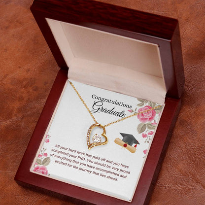 For Graduation | Congratulations - Forever Love Necklace