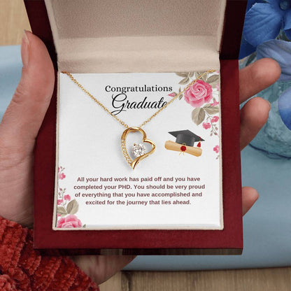 For Graduation | Congratulations - Forever Love Necklace